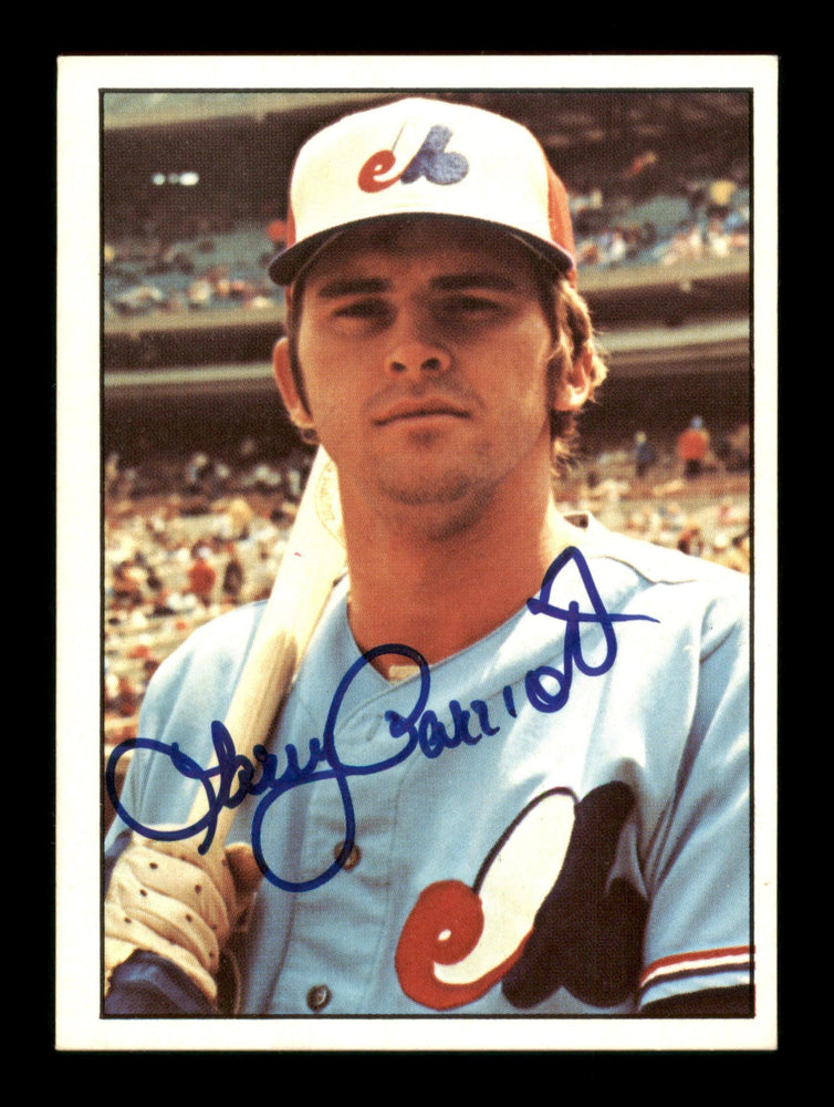 Larry Parrish Autographed 1975 SSPC Card #326 Montreal Expos SKU #204665 - RSA
