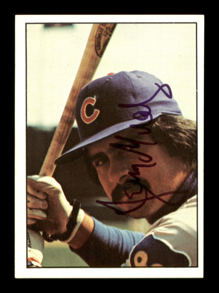 Jerry Morales Autographed 1975 SSPC Card #312 Chicago Cubs SKU #204695 - RSA