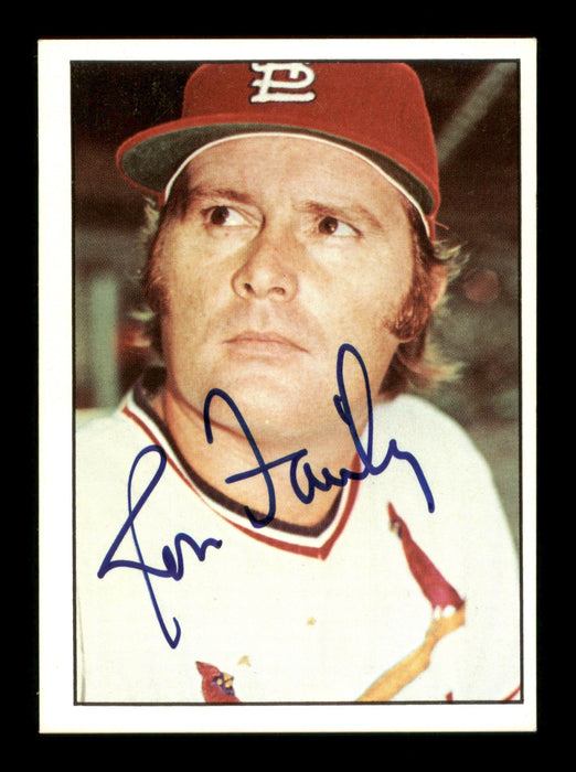 Ron Fairly Autographed 1975 SSPC Card #276 St. Louis Cardinals SKU #204699 - RSA
