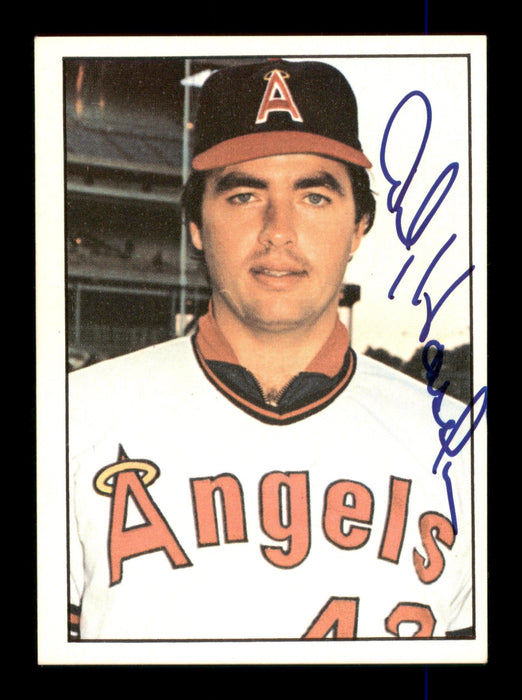 Andy Hassler Autographed 1975 SSPC Card #186 California Angels SKU #204732 - RSA