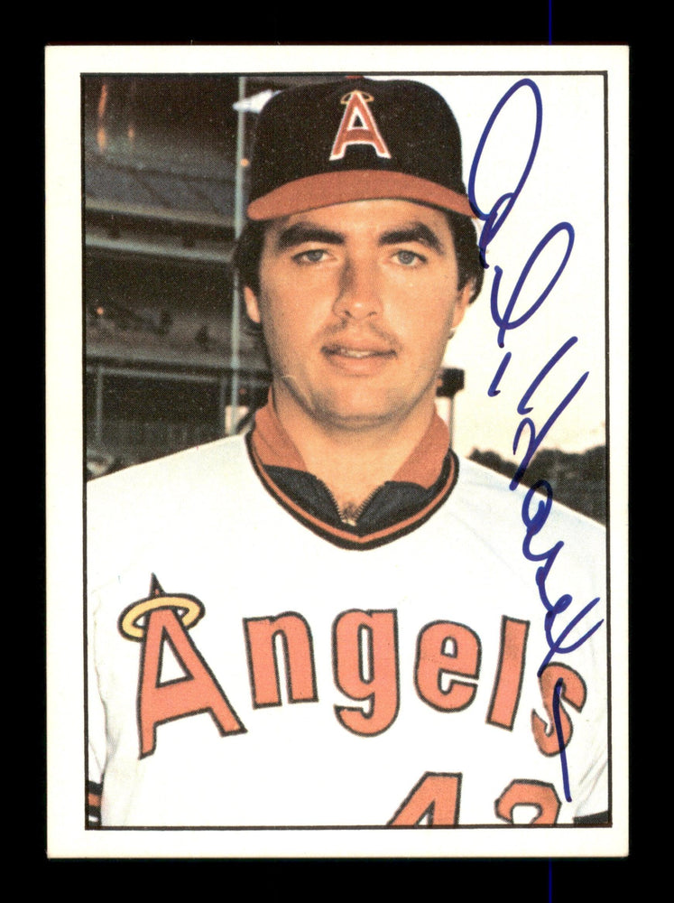 Andy Hassler Autographed 1975 SSPC Card #186 California Angels SKU #204733 - RSA