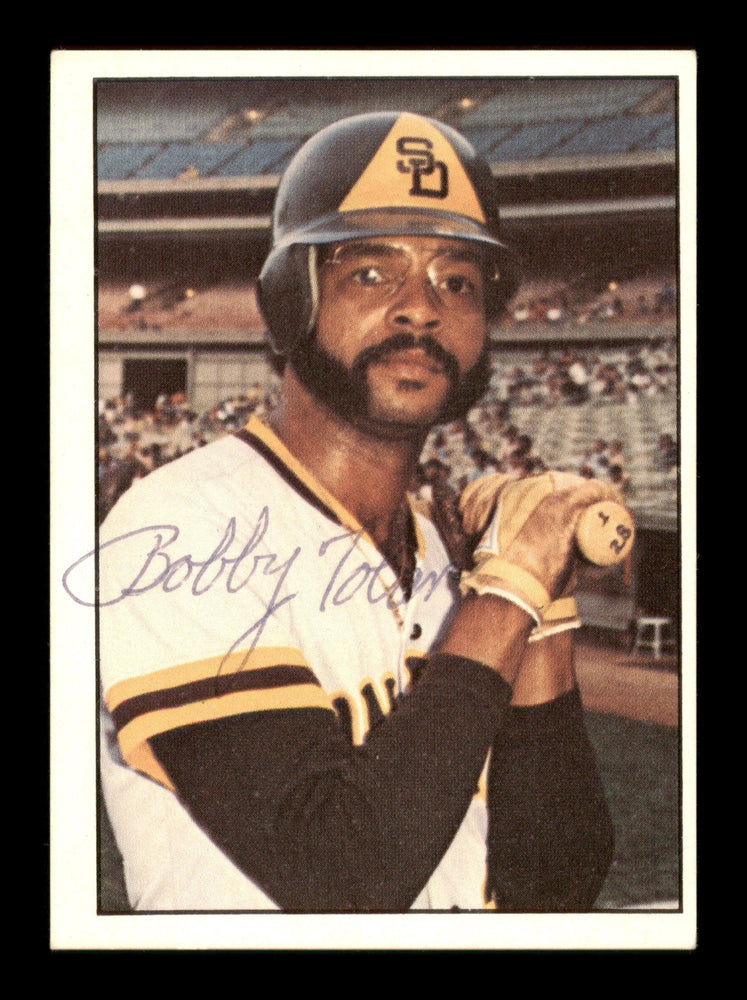 Bobby Tolan Autographed 1975 SSPC Card #132 San Diego Padres SKU #2047 — RSA