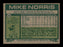 Mike Norris Autographed 1977 Topps Card #284 Oakland A's SKU #205122 - RSA