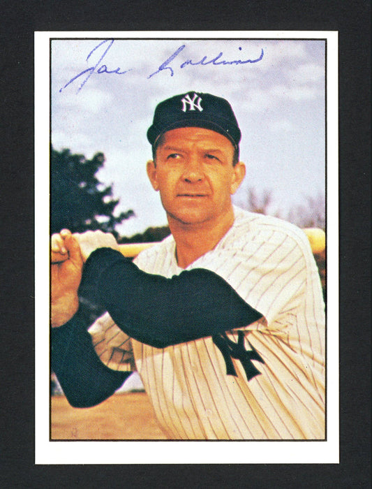 Joe Collins Autographed 1979 TCMA Card #21 New York Yankees SKU #162267 - RSA