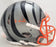 Ja'Marr Chase Autographed Cincinnati Bengals AMP Gray Full Size Authentic Speed Helmet Beckett BAS QR #WU15468 - RSA