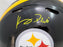 Kenny Pickett Autographed Pittsburgh Steelers Black Full Size Authentic Speed Helmet Beckett BAS QR Stock #205920 - RSA
