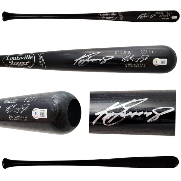 Lot Detail - Ken Griffey Jr Early Career Autographed Bat