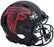 Drake London Autographed Atlanta Falcons Eclipse Black Full Size Authentic Speed Helmet Beckett BAS QR Stock #206123 - RSA