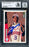 Allen Iverson Autographed 1996-97 Upper Deck Collector's Choice Rookie Card #301 Philadelphia 76ers Auto Grade Gem Mint 10 Beckett BAS Stock #205776 - RSA