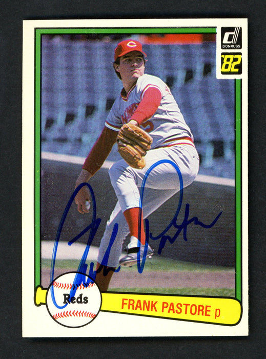 Frank Pastore Autographed 1982 Donruss Card #122 Cincinnati Reds SKU # 158585 - RSA