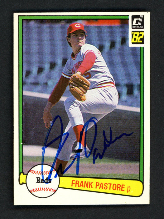 Frank Pastore Autographed 1982 Donruss Card #122 Cincinnati Reds SKU # 158586 - RSA