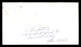 Fred "Freddie" Lindstrom Autographed 3.5x6.5 Envelope Cincinnati Reds SKU #196220 - RSA