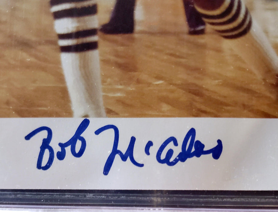 Bob McAdoo Autographed 8.5x11 Photo Sheet Buffalo Braves Beckett BAS Stock #196062 - RSA