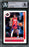 Jalen Green Autographed 2021-22 NBA Hoops Rookie Card #218 Houston Rockets Beckett BAS Stock #206624 - RSA
