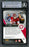 Mac Jones Autographed 2021 Panini Prizm Draft Picks Rookie Card #104 Alabama Crimson Tide Beckett BAS #14231887 - RSA