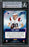 Mac Jones Autographed 2021 Panini Absolute By Storm Rookie Card #BST-9 New England Patriots Beckett BAS #14231896 - RSA