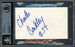 Charles Barkley Autographed 3x5 Index Card Philadelphia 76ers Vintage Signature Beckett BAS #14232596 - RSA