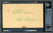 Fred Hutchinson Autographed 3.25"x5.25" Government Postcard Detroit Tigers "Best Wishes" Beckett BAS #14232621 - RSA