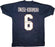 Notre Dame Fighting Irish Jeremiah Owusu-Koramoah Autographed Blue Jersey Beckett BAS Stock #196089 - RSA