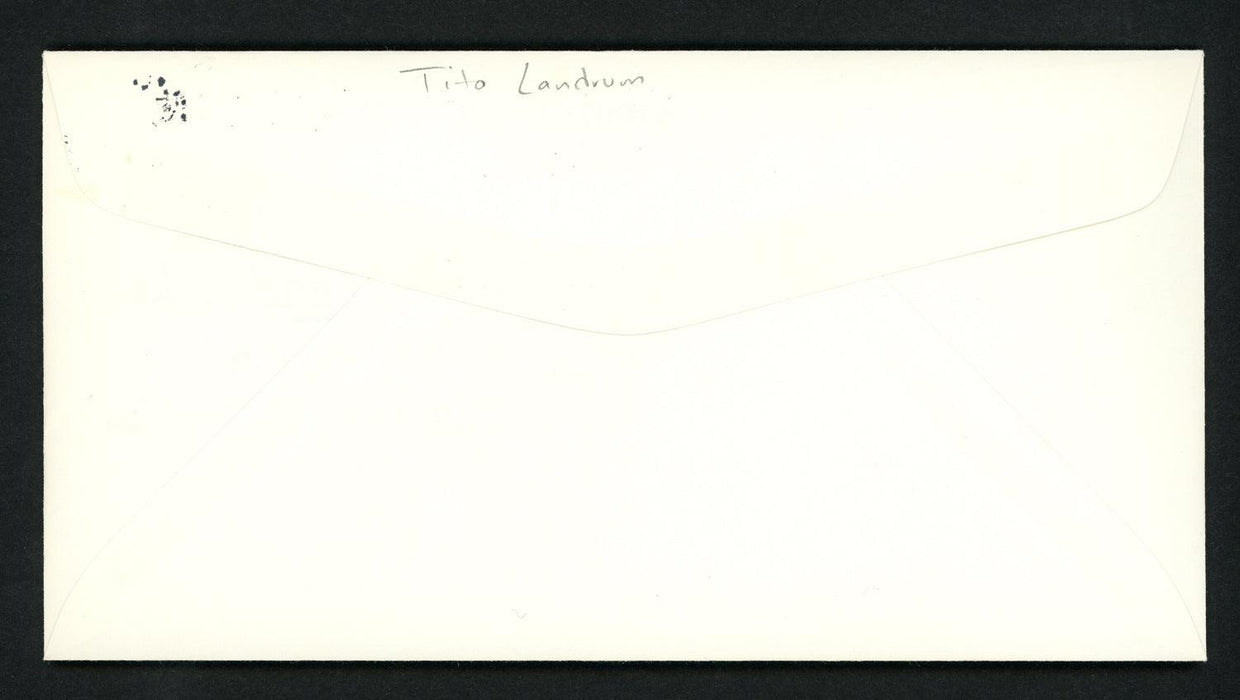 Tito Landrum Autographed First Day Cover St. Louis Cardinals 1985 World Series SKU #157203 - RSA