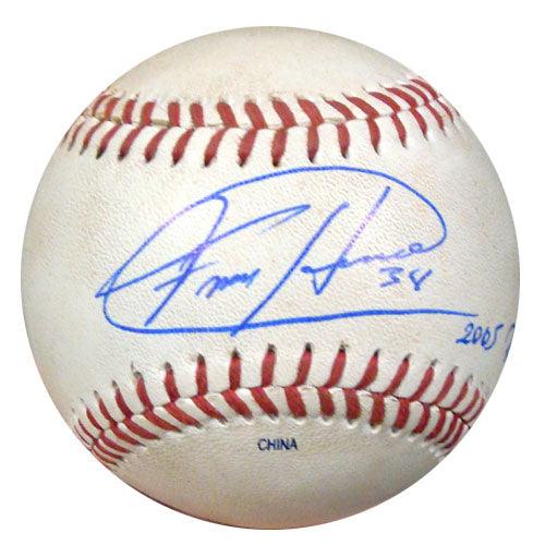 Felix Hernandez Autographed 2005 PCL Game Used Baseball Seattle Mariners PSA/DNA ITP #4A52854 - RSA