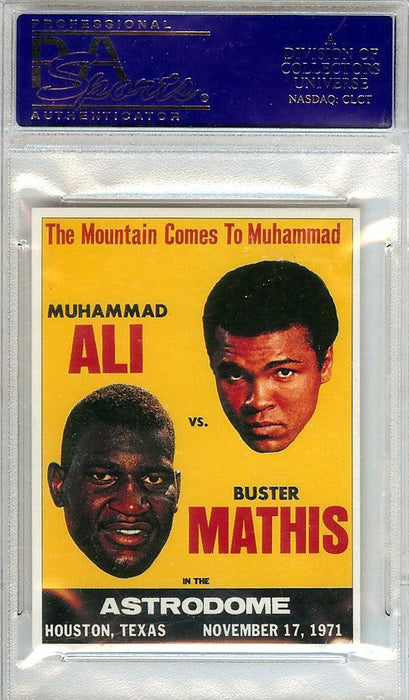 Muhammad Ali Autographed 1993 Sporting Profiles Card #22 Gem Mint 10 PSA/DNA #81969849 - RSA