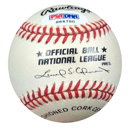 John Van Cuyk Autographed Official NL Baseball Brooklyn Dodgers PSA/DNA #S64750 - RSA