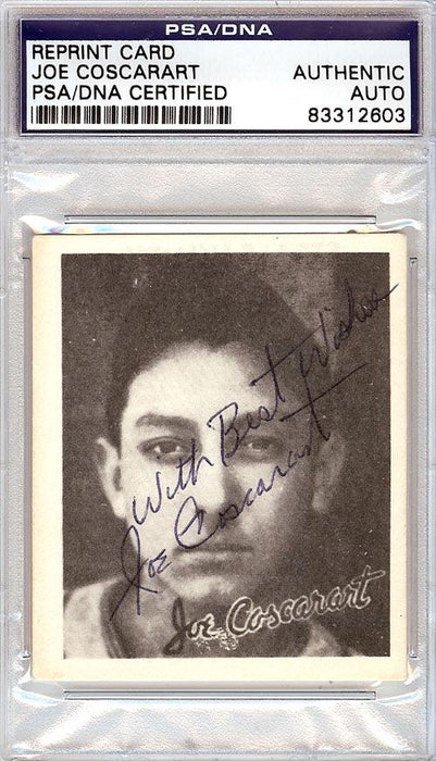 Joe Coscarart Autographed 1972 TCMA Card Brooklyn Dodgers, Pittsburgh Pirates PSA/DNA #83312603 - RSA