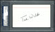 Ted Wilks Autographed 3x5 Index Card St. Louis Cardinals, Pittsburgh Pirates PSA/DNA #83862482 - RSA