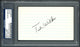 Ted Wilks Autographed 3x5 Index Card St. Louis Cardinals, Pittsburgh Pirates PSA/DNA #83862483 - RSA