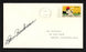 Lou Boudreau Autographed 3.5x6.5 Postal Cover Cleveland Indians SKU #156636 - RSA