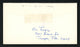 Al Lopez Autographed 3.5x6.5 Postal Cover Chicago White Sox Signed Twice SKU #156648 - RSA