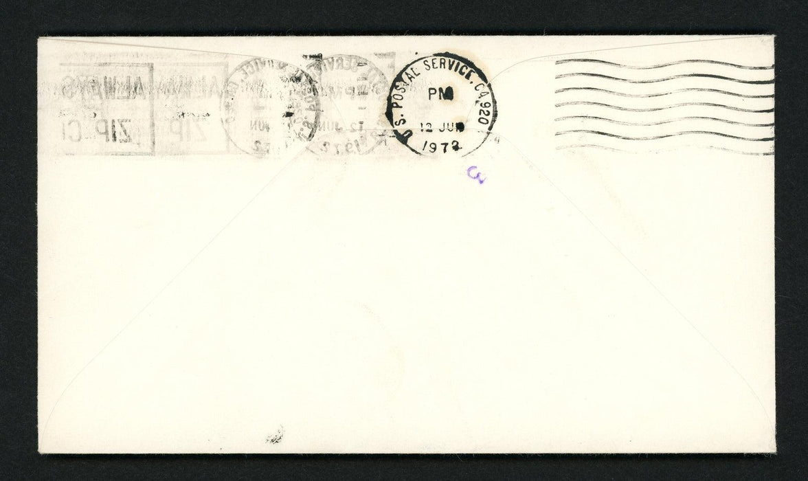 Don Zimmer Autographed 3.5x6.5 Postal Cover New York Yankees SKU #156657 - RSA