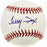 Terry Fox Autographed Official MLB Baseball Detroit Tigers, Atlanta Braves Tristar #8016194 - RSA