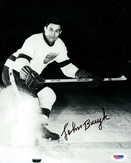 John Bucyk Autographed 8x10 Photo Boston Bruins PSA/DNA #L65571 - RSA