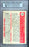 Myron Ginsberg Autographed 1952 Topps Reprint Card #192 Detroit Tigers Beckett BAS #9888173 - RSA
