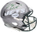Zach Wilson Autographed New York Jets Flash Silver Full Size Replica Speed Helmet Beckett BAS QR Stock #197084 - RSA