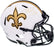 Drew Brees Autographed New Orleans Saints Lunar Eclipse White Full Size Authentic Speed Helmet Beckett BAS QR Stock #197108 - RSA