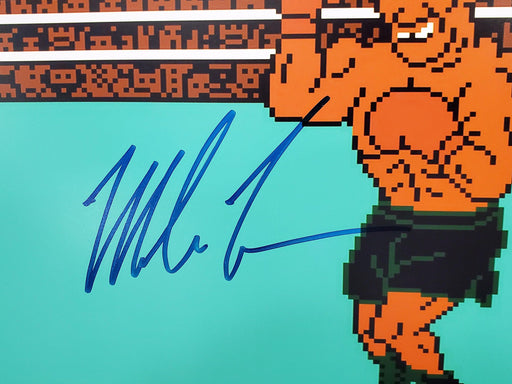 Mike Tyson Autographed 16x20 Photo Punch-Out Beckett BAS Stock #197062 - RSA