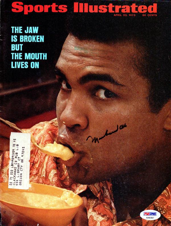 Muhammad Ali Autographed Sports Illustrated Magazine Cover PSA/DNA #AA00497 - RSA