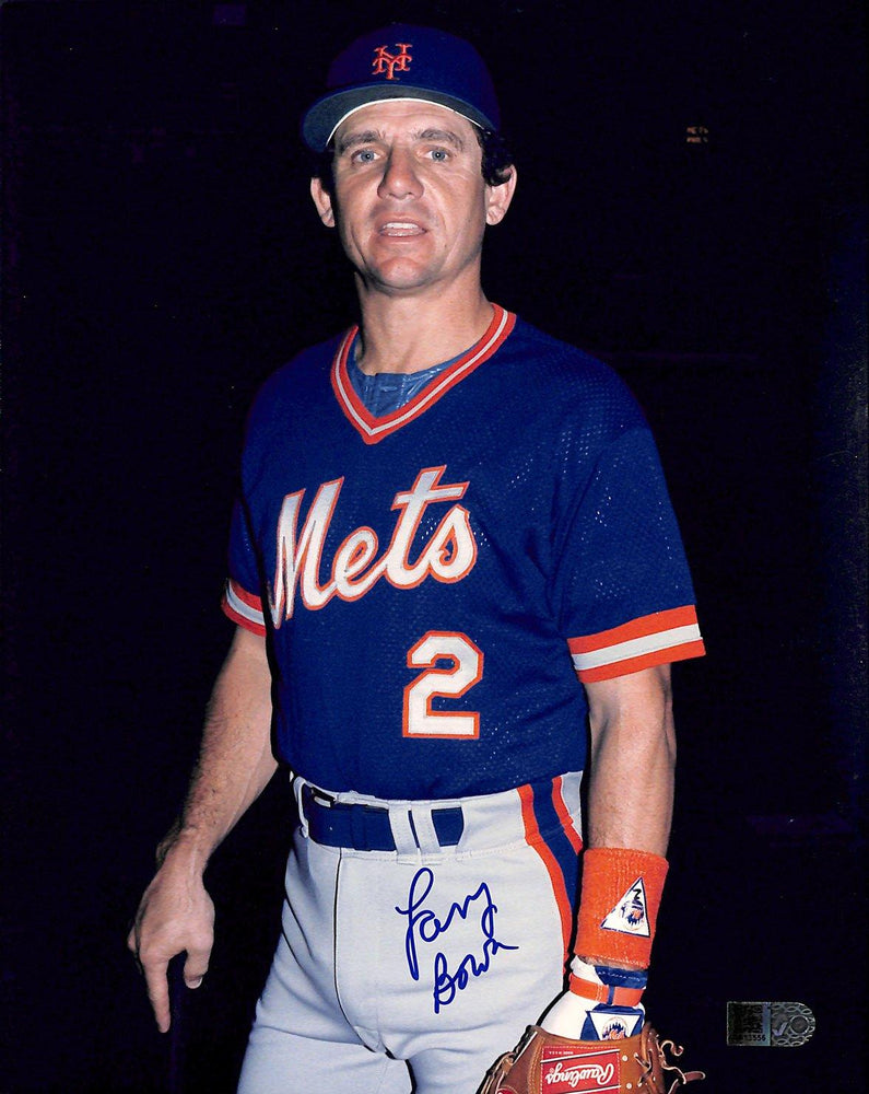 larry bowa signed 8x10 new york mets photo aiv aa13556 certificate of authenticity