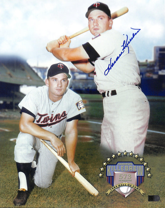 Harmon Killebrew Signed 11x14 Photo (AIV) - RSA