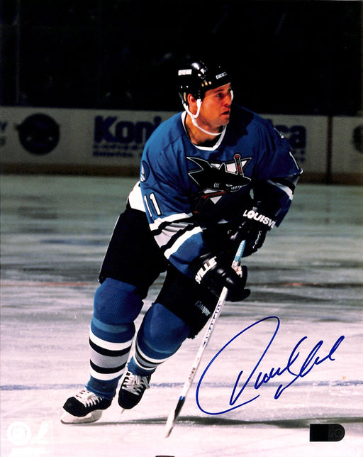 owen nolan signed 8x10 photo aiv top view