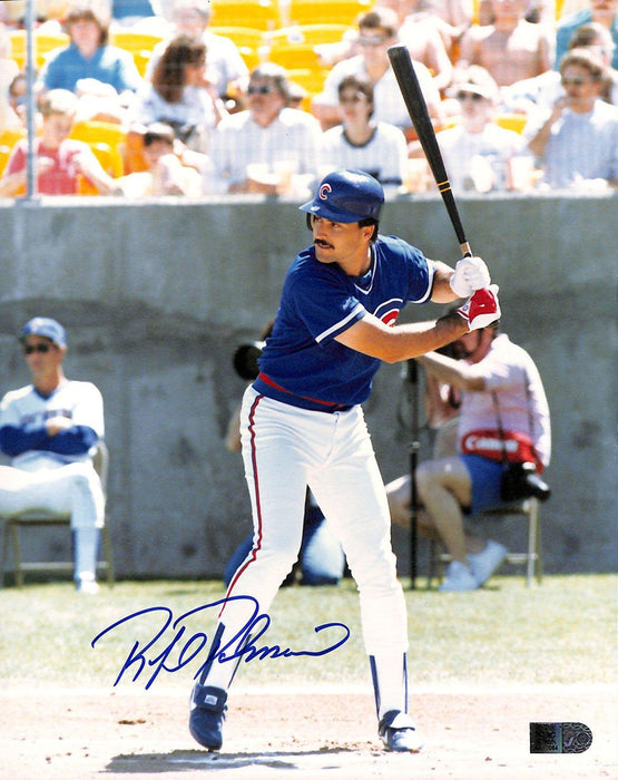 rafael palmeiro signed 8x10 aiv aa17064 certificate of authenticity