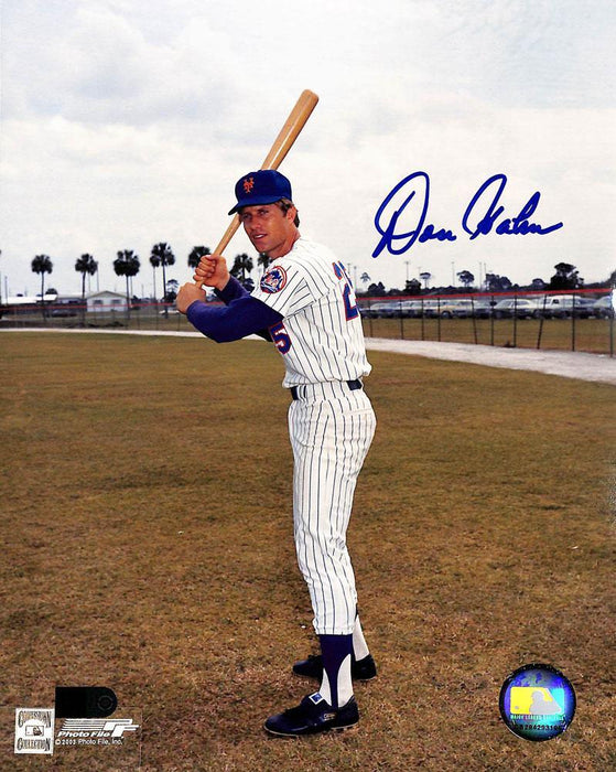 don hahn signed 8x10 aiv certificate of authenticity