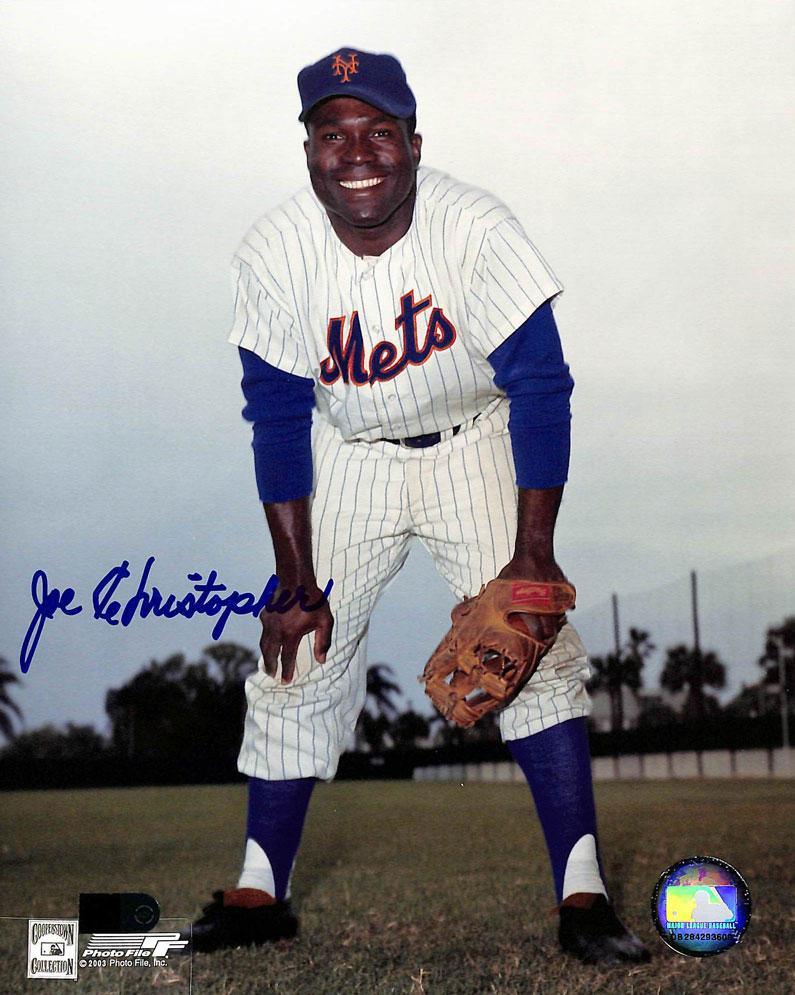 joe christopher signed 8x10 aiv certificate of authenticity