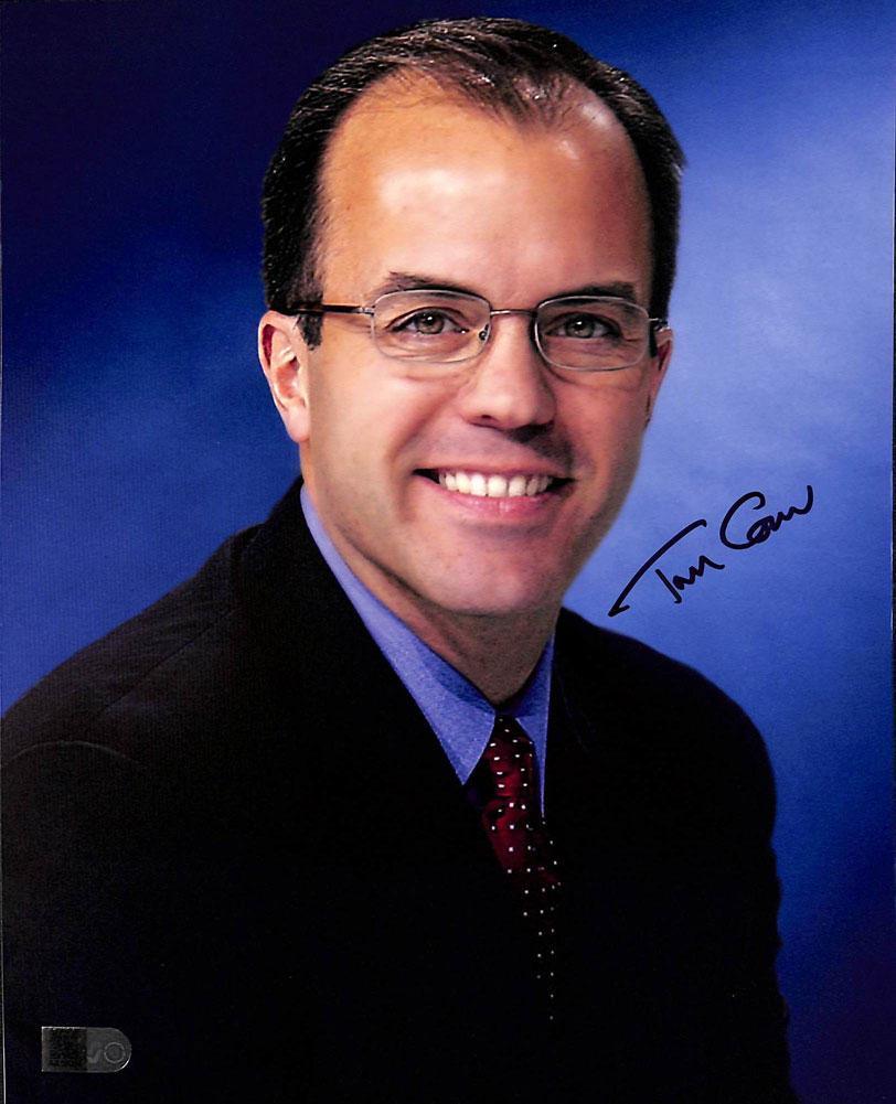 Ted Caron Tom Caron Signed 8x10 (AIV) — RSA