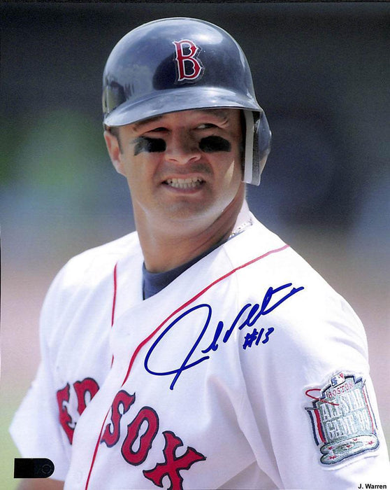 john valentin signed and inscribed 13 8x10 aiv certificate of authenticity