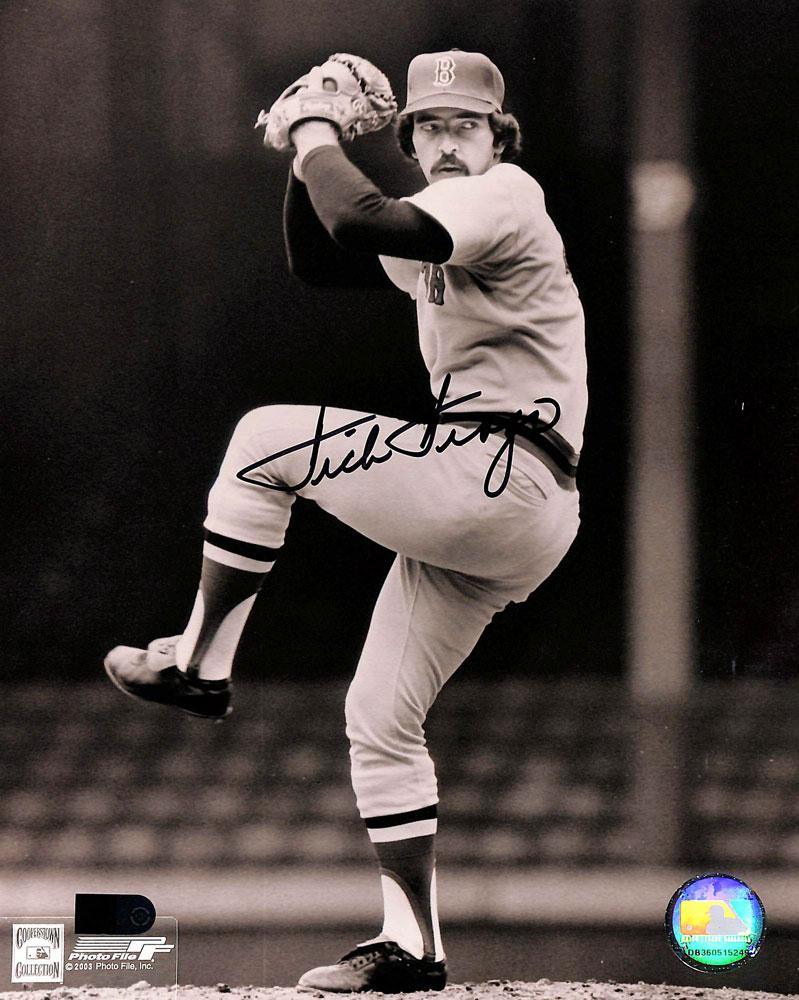 dick drago signed 8x10 aiv certificate of authenticity