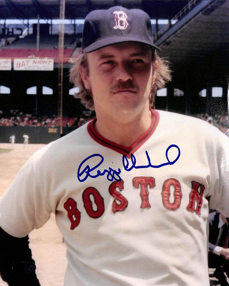 reggie cleveland signed 8x10 aiv certificate of authenticity